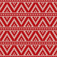 Winter Holiday sweater design on the wool knitted texture