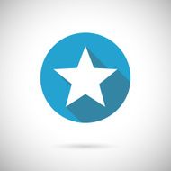 flat star icon