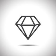 Diamond vector icon N6