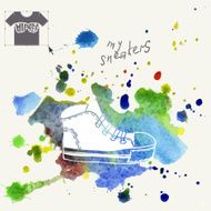 Sneakers Fashion Background N4