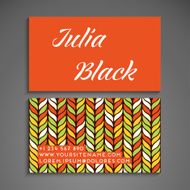 Business Card N481