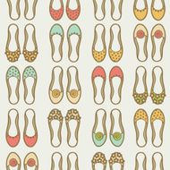 Seamless pattern with shoes N9