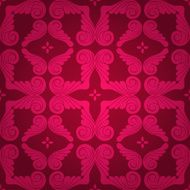 Elegant vintage siamless pattern N4