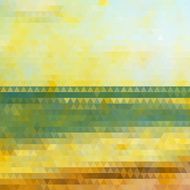 abstract color triangle style landscape pattern background