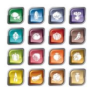 Vegetables Icons