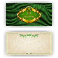 Elegant template for vip luxury invitation N15
