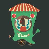Pizza seller