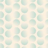 Vector fabric circles abstract seamless pattern N4