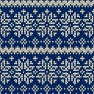 Christmas seamless knitted background EPS 10 vector illustration N18