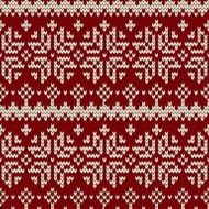 Christmas seamless knitted background EPS 10 vector illustration N19