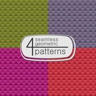Geometric seamless pattern N128