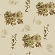 Beautiful Seamless peony pattern N9