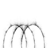 Ink blots background