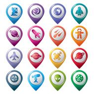 Space Pointer Icons