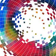 abstract colorful technology check pattern background N2