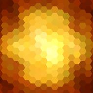 Abstract colorful hexagons background N10