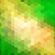 Abstract colorful hexagons background N12