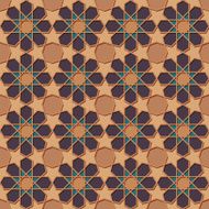 Traditional Ornamental Seamless Islamic Pattern N22