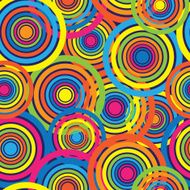 multicolor geometric ornament seamless pattern N3