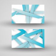 Vector business-card set for your design N96