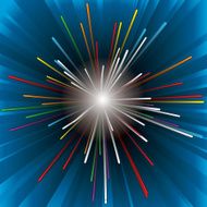 Glow explosion