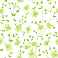 Seamless flowers pattern N4