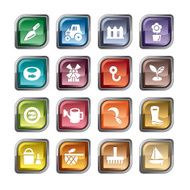 Agriculture and Fisheries Icons N3