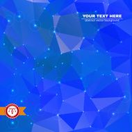 Abstract Colorful Triangles Background Vector illustration N45
