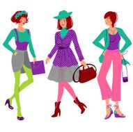Autumn fashion girl set N4