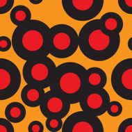 Seamless Pattern Abstract Psychedelic Art Background Vector Il N8