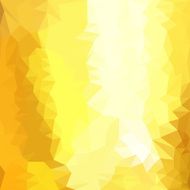 Blended bright yellow lighting abstract geometric polygonal background