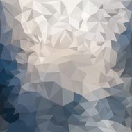 Blended soft winter lighting colored abstract polygonal geometric background