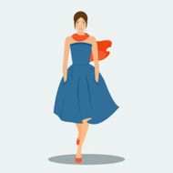 fashionable girl N13