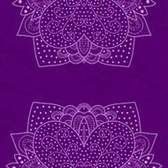 Vintage invitation card with lace