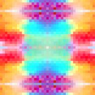 Symmetric background of squares