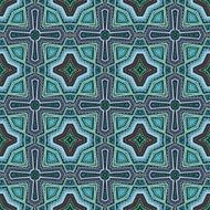 Seamless decorative pattern in medieval celtic style
