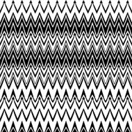 seamless black and white pattern in ethnic style