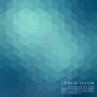 blue geometry abstract background