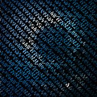 abstract blue shape background N2