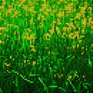 abstract colorful mosaic check grass pattern background