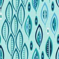 Seamless pattern with abstract leaves N7