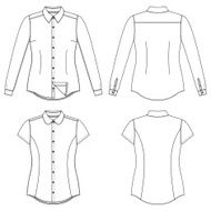 Blank Women&#039;s Shirt