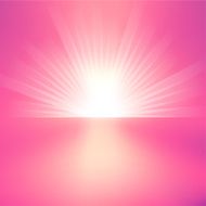 Shiny lights on pink background