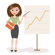 beautiful business woman