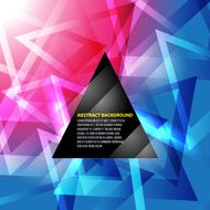 Abstract triangle background NO 2