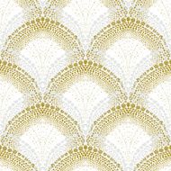 White geometric texture in art deco style N32