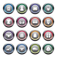 clothing and accessories icons N8