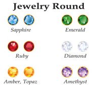 Jewelry Round Isolated Objects