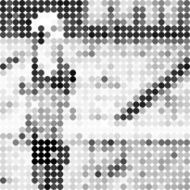 abstract gray polka dots pattern background N3