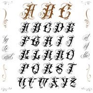 Tattoo Lettering